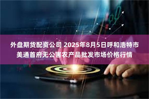 外盘期货配资公司 2025年8月5日呼和浩特市美通首府无公害农产品批发市场价格行情