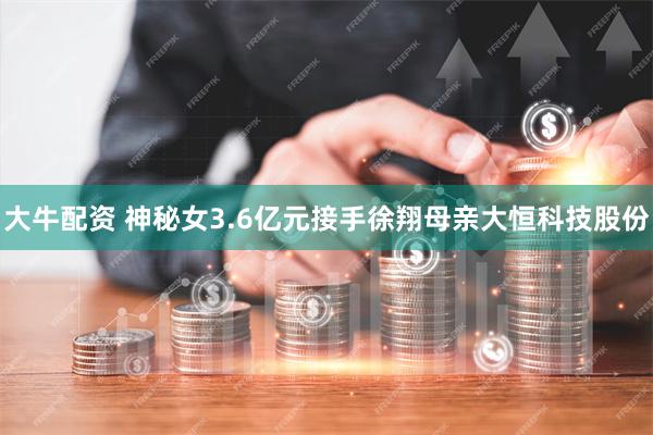 大牛配资 神秘女3.6亿元接手徐翔母亲大恒科技股份